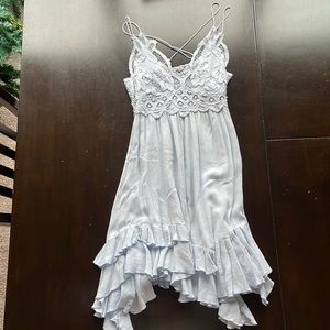 Free People blue dress size small